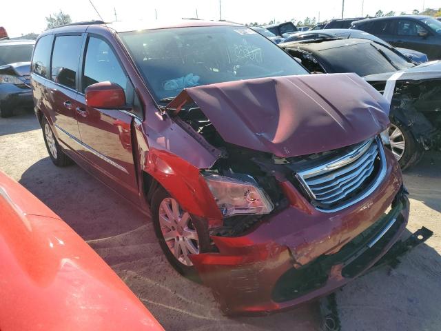 2C4RC1BG3DR778190 - 2013 CHRYSLER TOWN & COU TOURING RED photo 4