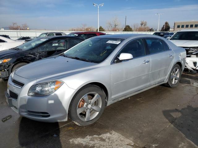 1G1ZC5EU7CF285264 - 2012 CHEVROLET MALIBU 1LT SILVER photo 1