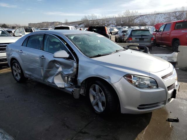 1G1ZC5EU7CF285264 - 2012 CHEVROLET MALIBU 1LT SILVER photo 4