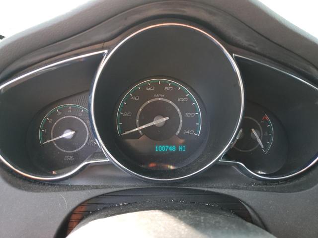 1G1ZC5EU7CF285264 - 2012 CHEVROLET MALIBU 1LT SILVER photo 9