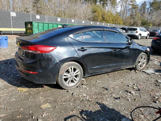 5NPD84LF6HH188328 - 2017 HYUNDAI ELANTRA SE BLACK photo 3