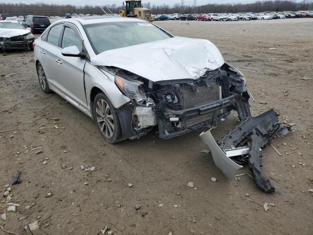 5NPE34AF0GH411757 - 2016 HYUNDAI SONATA SPORT SILVER photo 4