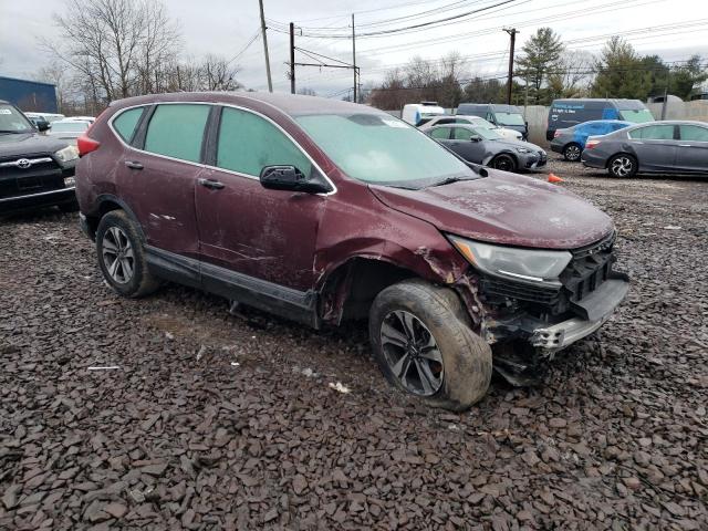 2HKRW6H36JH201879 - 2018 HONDA CR-V LX MAROON photo 4