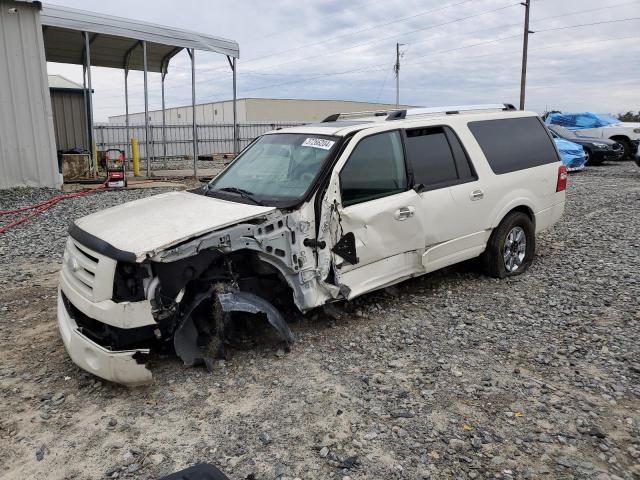 1FMFK19597LA12953 - 2007 FORD EXPEDITION EL LIMITED WHITE photo 1