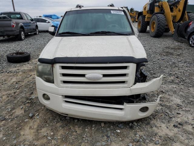 1FMFK19597LA12953 - 2007 FORD EXPEDITION EL LIMITED WHITE photo 5