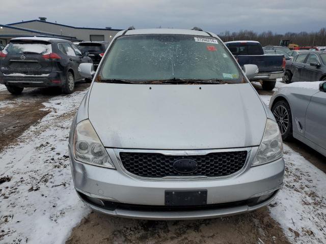 KNDMG4C7XE6591598 - 2014 KIA SEDONA LX GRAY photo 5