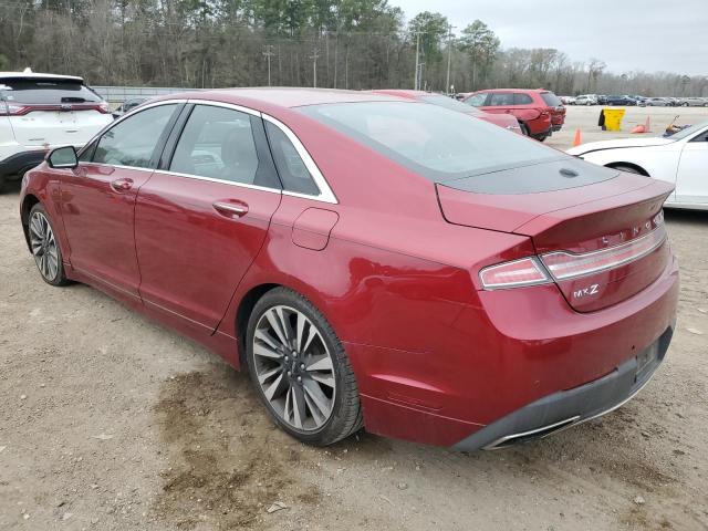 3LN6L5E94HR645506 - 2017 LINCOLN MKZ RESERVE RED photo 2