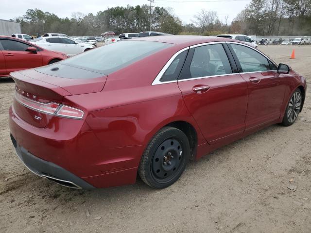 3LN6L5E94HR645506 - 2017 LINCOLN MKZ RESERVE წითელი ფოტო 3