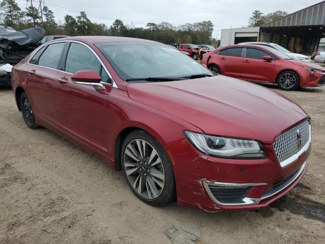 3LN6L5E94HR645506 - 2017 LINCOLN MKZ RESERVE წითელი ფოტო 4