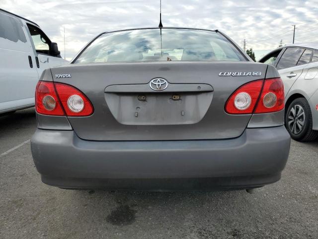 1NXBR32E57Z869345 - 2007 TOYOTA COROLLA CE GRAY photo 6