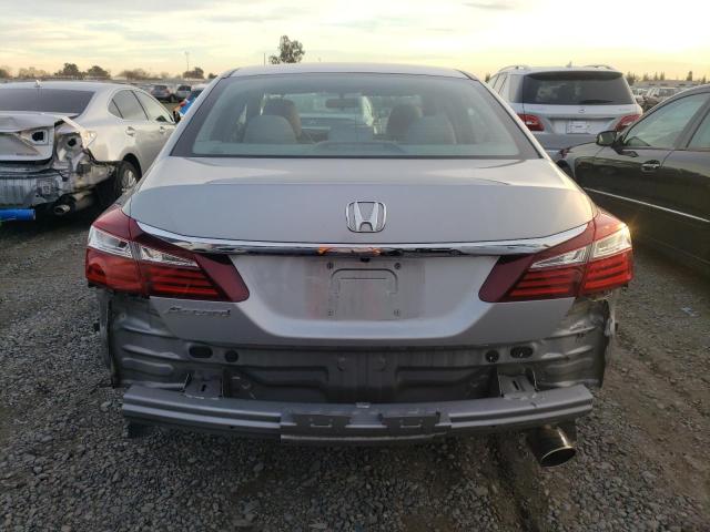 1HGCR2F3XHA094119 - 2017 HONDA ACCORD LX SILVER photo 6