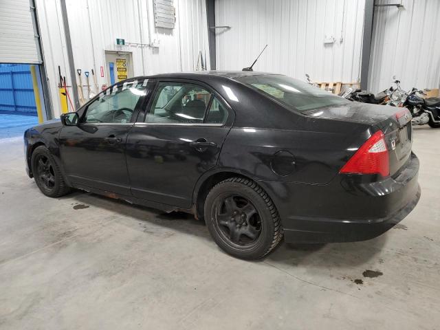 3FAHP0HA7BR276731 - 2011 FORD FUSION SE BLACK photo 2