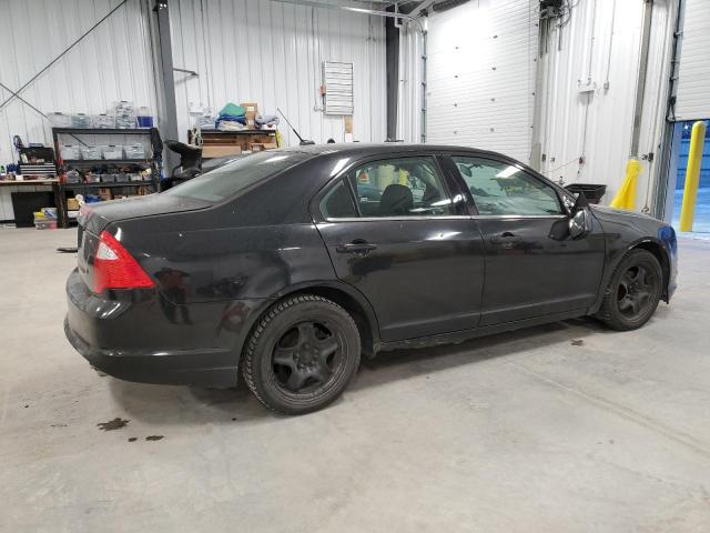 3FAHP0HA7BR276731 - 2011 FORD FUSION SE BLACK photo 3