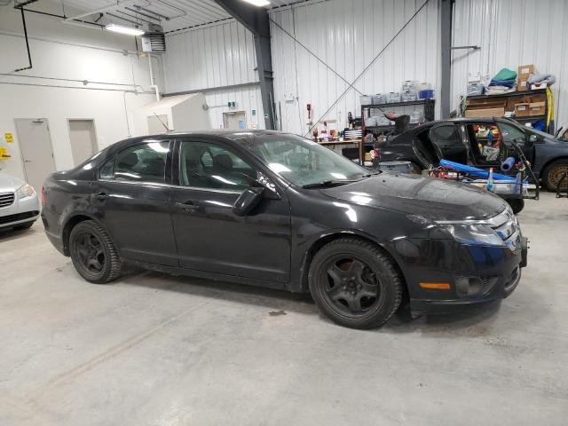 3FAHP0HA7BR276731 - 2011 FORD FUSION SE BLACK photo 4