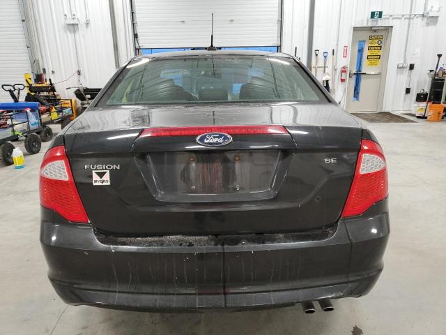 3FAHP0HA7BR276731 - 2011 FORD FUSION SE BLACK photo 6