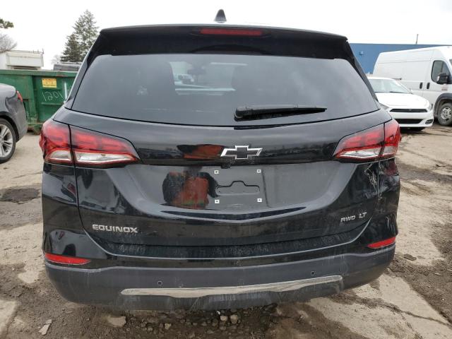 3GNAXUEG1RL104162 - 2024 CHEVROLET EQUINOX LT BLACK photo 6