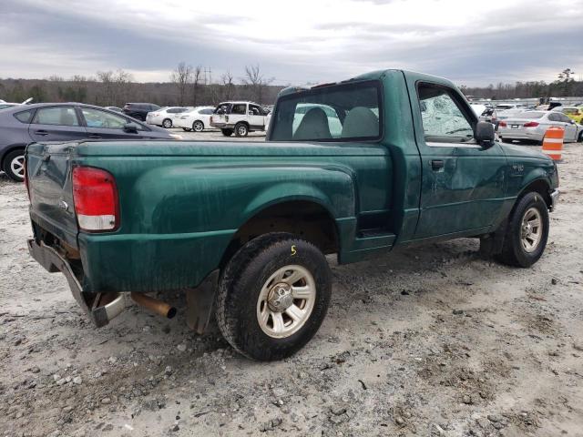 1FTYR10C7YTA81937 - 2000 FORD RANGER GREEN photo 3