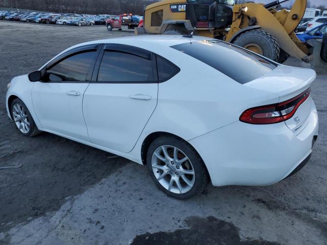 1C3CDFBA2DD240535 - 2013 DODGE DART SXT WHITE photo 2