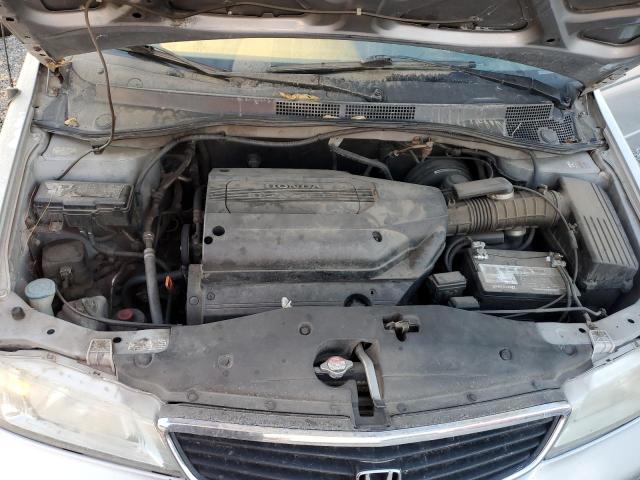 5FNRL186X4B044902 - 2004 HONDA ODYSSEY EX SILVER photo 12