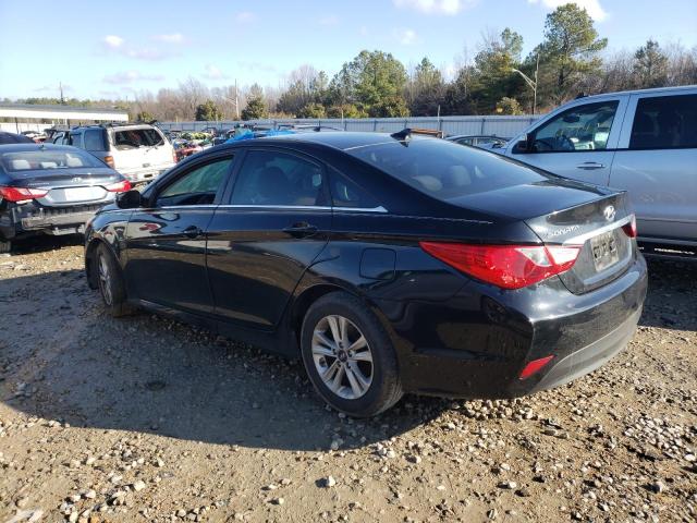 5NPEB4AC2EH926832 - 2014 HYUNDAI SONATA GLS BLACK photo 2