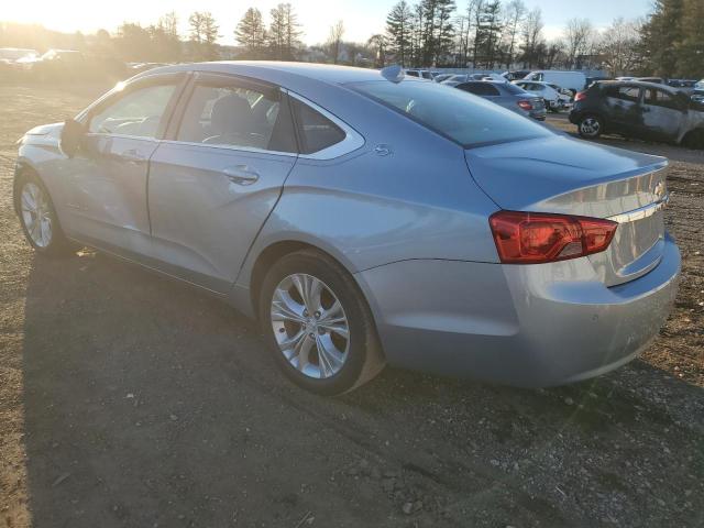 1G1125S35EU108450 - 2014 CHEVROLET IMPALA LT BLUE photo 2