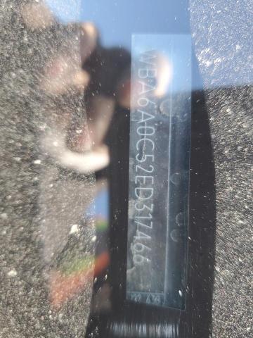 WBA6A0C52ED317466 - 2014 BMW 640 I GRAN COUPE BLUE photo 12