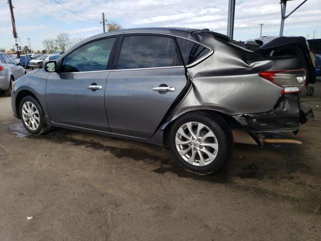 3N1AB7AP4HY340629 - 2017 NISSAN SENTRA S GRAY photo 2