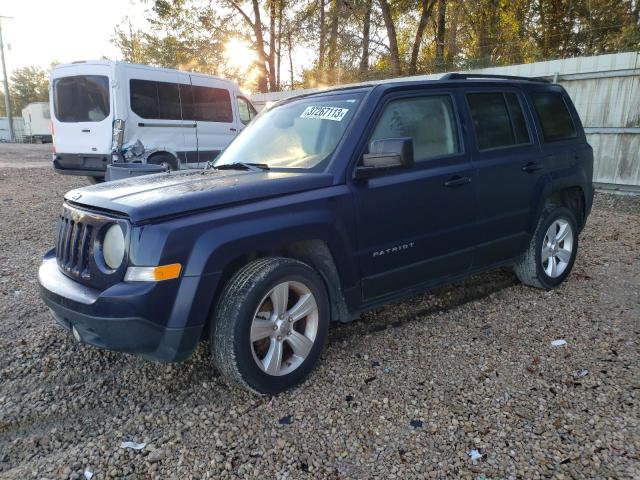 1C4NJPFA5CD672967 - 2012 JEEP PATRIOT LATITUDE BLUE photo 1