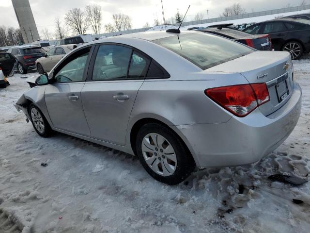 1G1PC5SH1G7151736 - 2016 CHEVROLET CRUZE LIMI LS SILVER photo 2