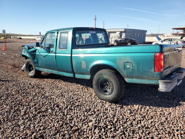 1FTEX15N0TKA35562 - 1996 FORD F150 TEAL photo 2