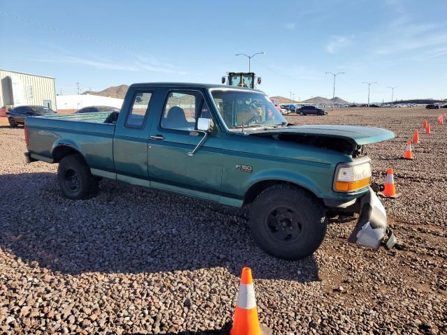 1FTEX15N0TKA35562 - 1996 FORD F150 TEAL photo 4