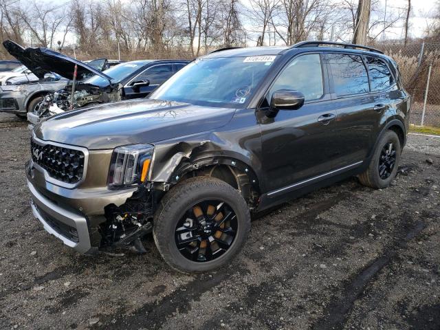 5XYP5DGCXPG388169 - 2023 KIA TELLURIDE SX GREEN photo 1