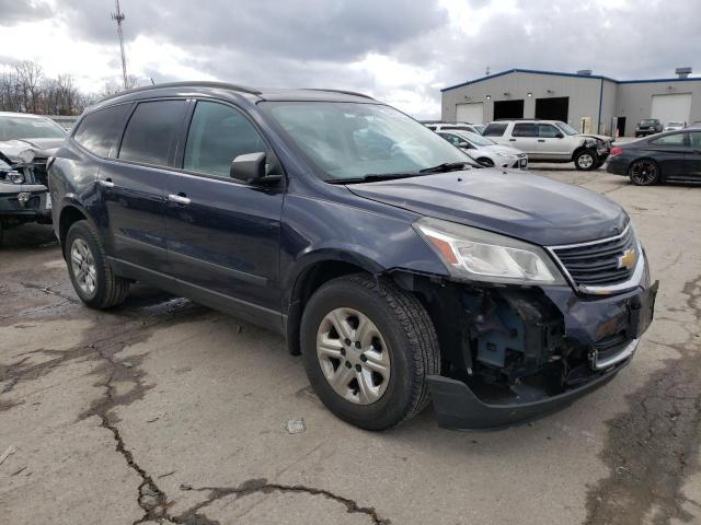 1GNKRFED7FJ110437 - 2015 CHEVROLET TRAVERSE LS WHITE photo 4