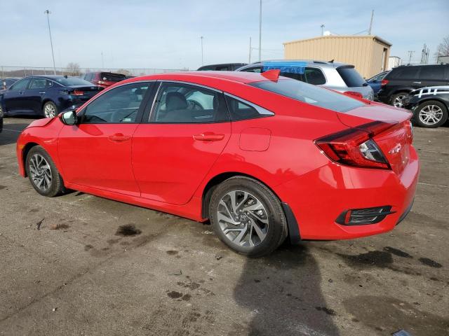 2HGFC2F7XJH553982 - 2018 HONDA CIVIC EX RED photo 2