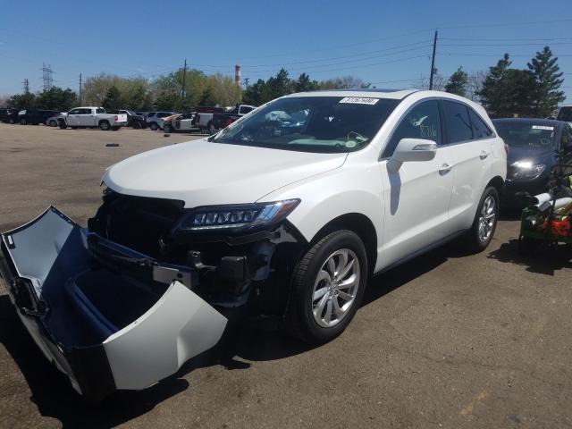 5J8TB4H59JL028170 - 2018 ACURA RDX TECHNOLOGY WHITE photo 2