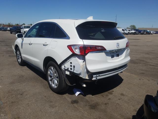 5J8TB4H59JL028170 - 2018 ACURA RDX TECHNOLOGY WHITE photo 3