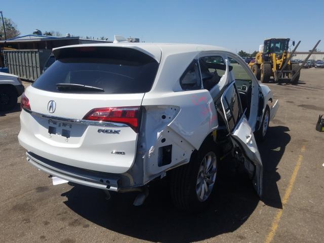 5J8TB4H59JL028170 - 2018 ACURA RDX TECHNOLOGY WHITE photo 4