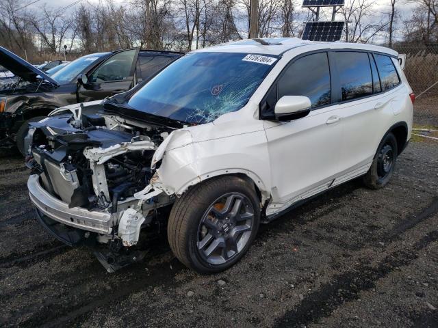 5FNYF8H58PB023036 - 2023 HONDA PASSPORT EXL WHITE photo 1