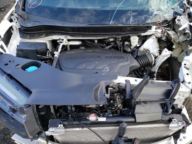 5FNYF8H58PB023036 - 2023 HONDA PASSPORT EXL WHITE photo 12