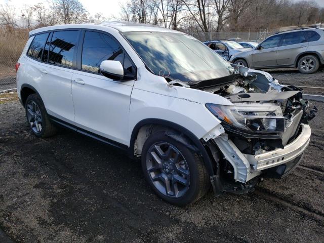 5FNYF8H58PB023036 - 2023 HONDA PASSPORT EXL WHITE photo 4