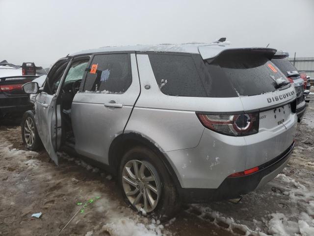 SALCR2BGXGH592715 - 2016 LAND ROVER DISCOVERY HSE SILVER photo 2