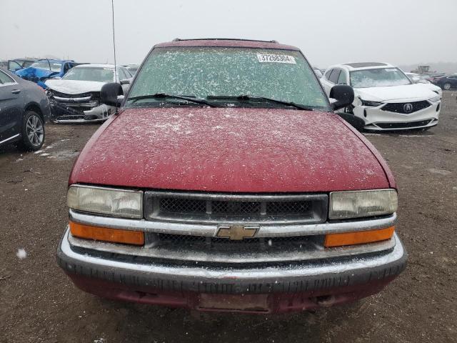 1GNDT13W7WK146835 - 1998 CHEVROLET BLAZER RED photo 5