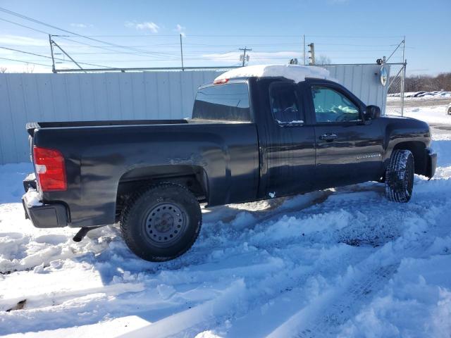 2GCEC19C471729844 - 2007 CHEVROLET SILVERADO C1500 BLACK photo 3