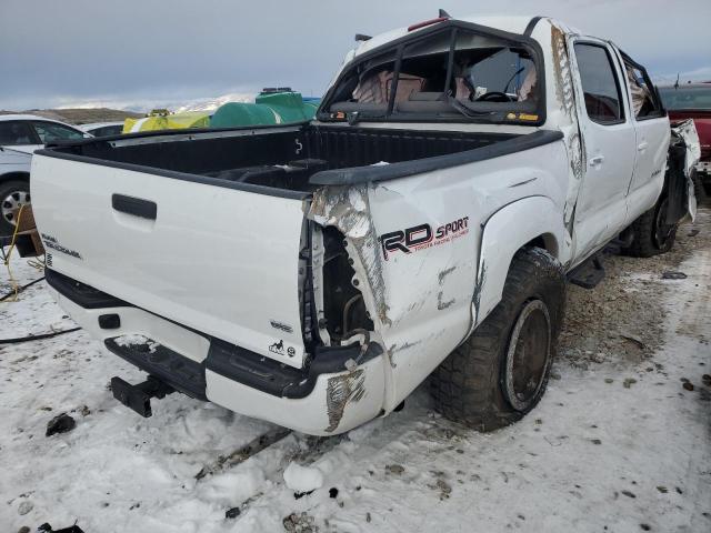 3TMLU4EN8EM163674 - 2014 TOYOTA TACOMA DOUBLE CAB WHITE photo 3