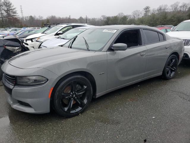 2C3CDXCT9JH156135 - 2018 DODGE CHARGER R/T GRAY photo 1