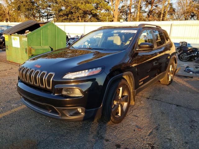 1C4PJLCB2GW319319 - 2016 JEEP CHEROKEE LATITUDE BLACK photo 1