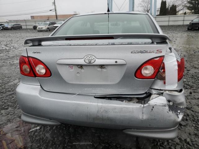 2T1BR32E26C642601 - 2006 TOYOTA COROLLA CE SILVER photo 6