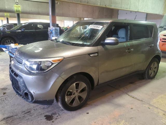 KNDJN2A21F7223794 - 2015 KIA SOUL GRAY photo 1