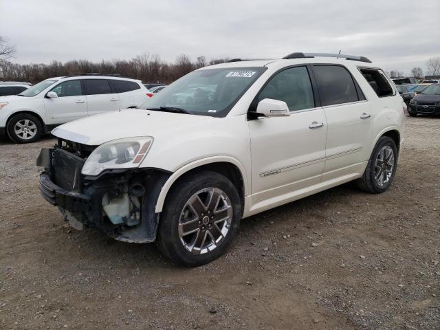 1GKKRTED0CJ265855 - 2012 GMC ACADIA DENALI WHITE photo 1