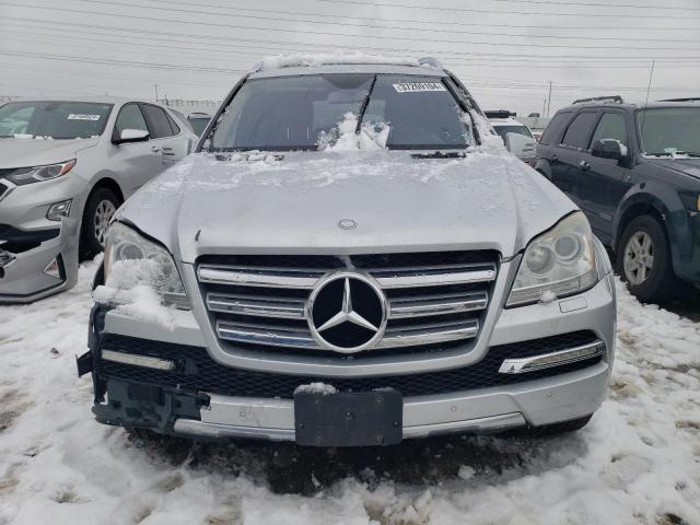 4JGBF8GE9CA771459 - 2012 MERCEDES-BENZ GL 550 4MATIC SILVER photo 5